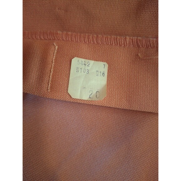 VINTAGE 70S PASTEL PANTS NWOT Beeline Fashions Size 16 Pink - Picture 7 of 8